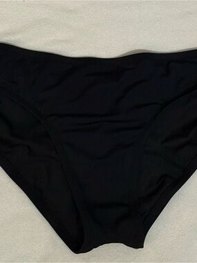 Victoria's Secret Black Bikini Bottom - ruched cheeky Coverage
